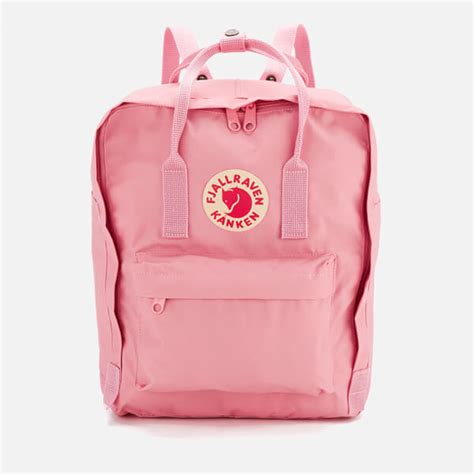 Fjallraven Womens Kanken Backpack Pink Womens Accessories