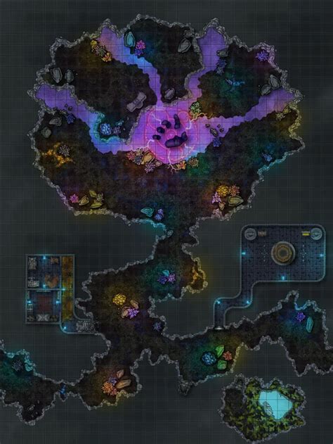 First Time Using Inkarnate For An Upcoming Boss Fight In The Underdark
