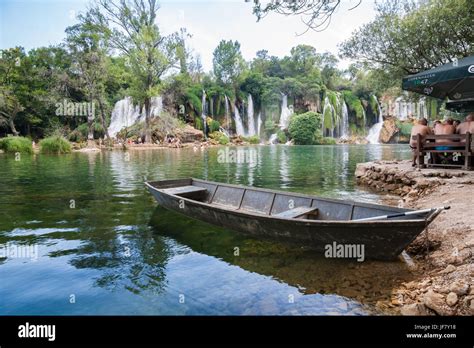 Kravice Waterfalls Bosnia And Herzegovina Ljubuski Stock Photo Alamy