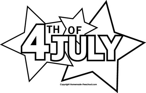 Our calendar templates are free to download and available in many formats such as word, excel, pdf or png. Fourth Of July Clip Art - Cliparts.co
