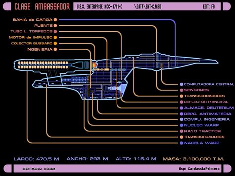 Star Trek Lcars Schematics Star Trek Blueprints