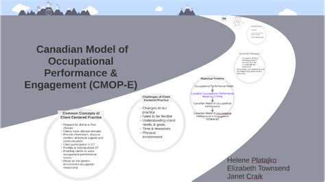 Canadian Model Of Occupation And Engagement Copm E By Courtney Andryc