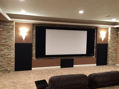 Home Theater Screen Wall