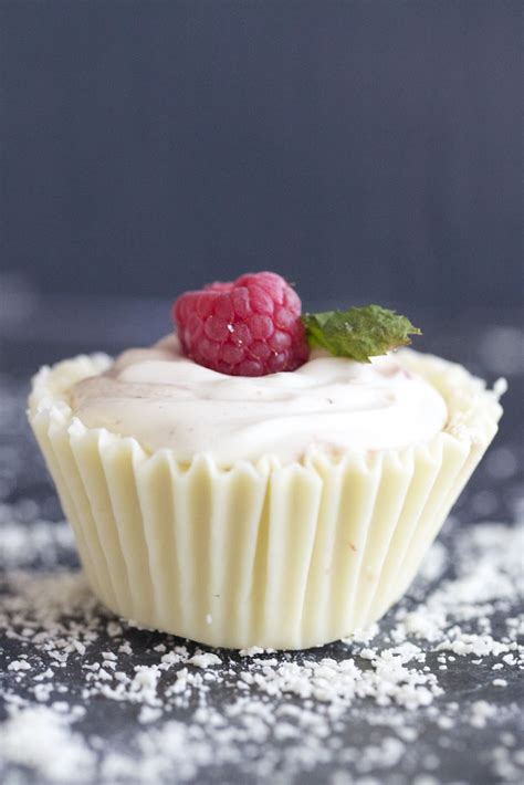 Epicurean Mom White Chocolate Raspberry Mousse Cups