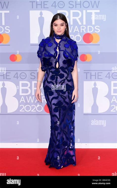 Hailee Steinfeld Arriving At The Brit Awards 2020 Held At The O2 Arena