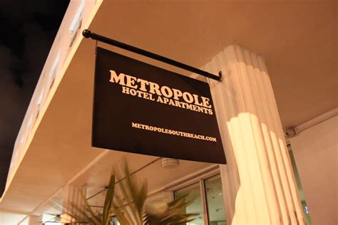 The Metropole Hotel Banner South Beach Miami The Hit Reali Flickr