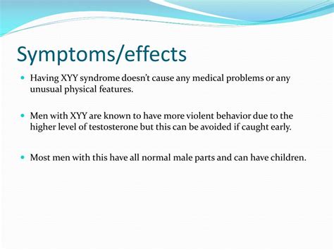 Ppt Xyy Syndrome Or Jacobs Syndrome Powerpoint Presentation Free