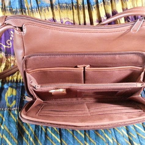 Koltov Collections Bags Brown Handbag With Attached Wallet Shoulder