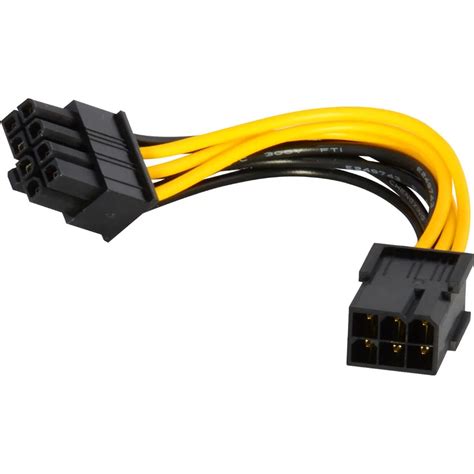 Best Quality 6 Pin To 8 Pin Pci Express Power Converter Cable For Gpu Video Card Pci E On