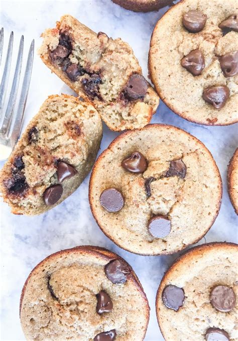Chocolate Chip Banana Oat Muffins By The Whole Cook Vertical Feature The Whole Cook