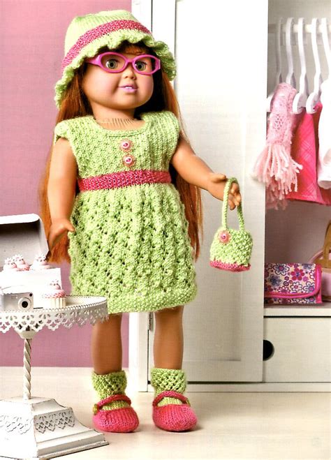 Sassy Knit Outfits For 18 Inch Dolls — Frugal Knitting Haus