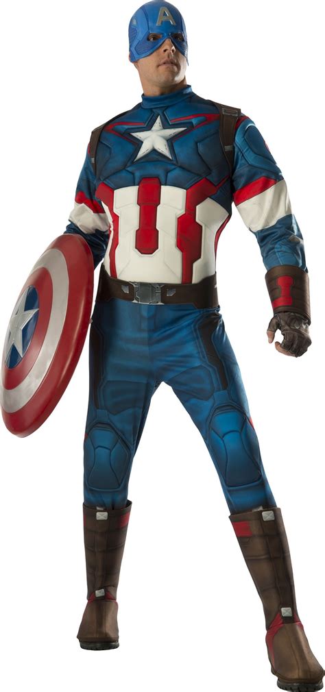 Adult Captain America Deluxe Costume 51 99 The Costume Land