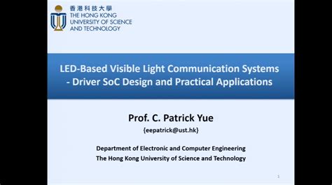 Led Based Visible Light Communication Systems Driver Soc Design And
