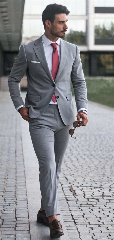 10 Dapper Grey Suits Youll Fall In Love With Grey Suit Men Designer