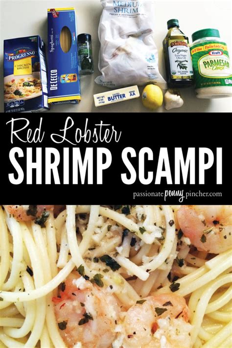 Reduce the heat on the skillet to low, and add the butter and garlic to the pan. Red Lobster Shrimp Scampi | Passionate Penny Pincher
