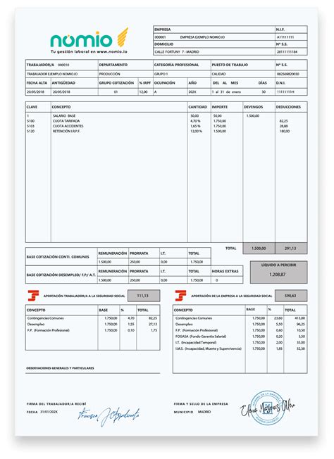 Ejemplo De Calculo De Nomina 2023 Tax Calculator Imagesee