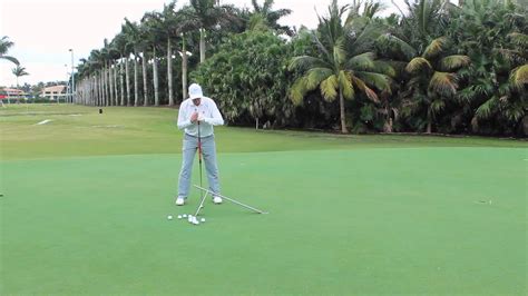How To Putt With A Long Putter Without Cheating Youtube