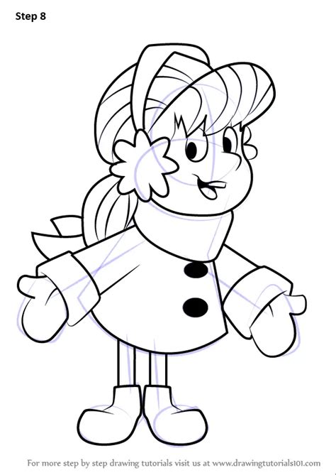 Learn How To Draw Karen From Frosty The Snowman Frosty The Snowman