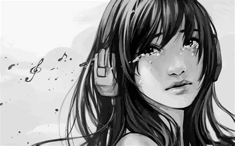 Crying Anime Girl Emo Wallpapers Top Free Crying Anime Girl Emo