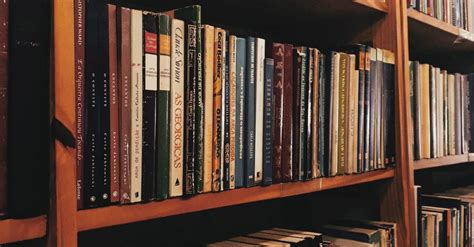 Close Up Photo Of A Bookshelf Full Of Books · Free Stock Photo