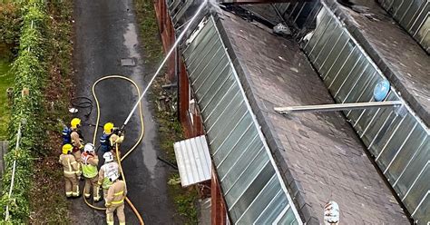 Road Closed In Poulton Le Fylde As Crews Rush To Scene Of Fire Lancslive