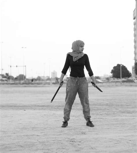 in pictures saudi woman teaches filipino martial arts for empowerment al arabiya english