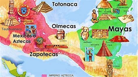 Linea Del Tiempo De Culturas Mesoamericanas Tados