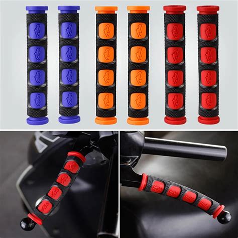 2pcspair Environmental Rubber Motorcycle Handgrip Guard Motorbike