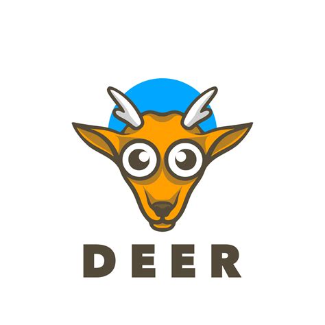 Deer Mascot Logo 23006687 Vector Art At Vecteezy
