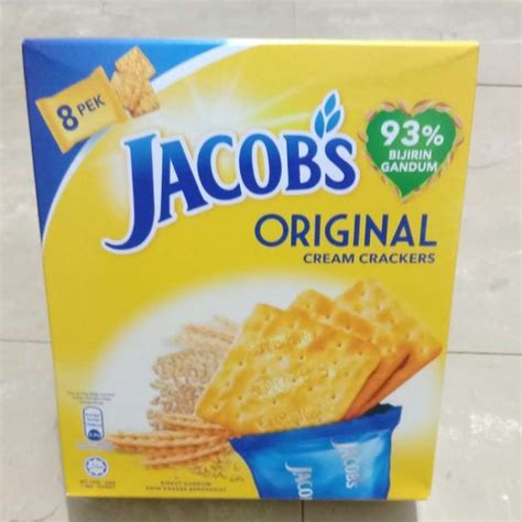 Jual Original Cream Crackers Jacobs Cracker Pek Biskuit Gandum Di Seller Classy S Storee