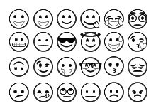 Smilies zum ausdrucken emoji malbilder emojis smileys und gesichter ausdrucken. Malbilder Emojis, Smileys und Gesichter ausdrucken