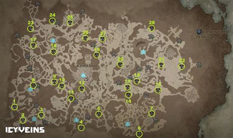 Fractured Peaks Altars Of Lilith Locations And Rewards Season 3 Icy