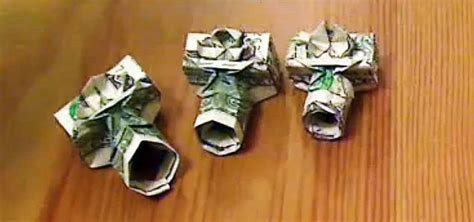 How To Fold An Origami Camera Using Nothing But A Dollar Bill Money