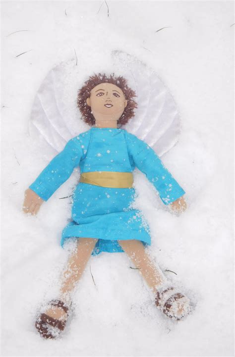 A Real Snow Angel How To Make Snow Angel Printable Activities