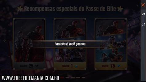 100 Diamantes Grátis No Passe De Elite De Julho Free Fire Mania