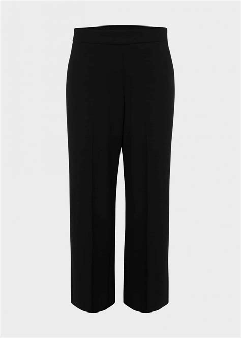 Womens Pippa Jersey Crop Pants Black Hobbs Pants ⋆ Daniel Stangar