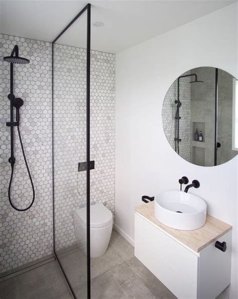 And its rimless design is easy to clean and maintain too (a big bonus when space is tight!). Small Ensuite Renovation Modern Small Bathroom Ideas ...
