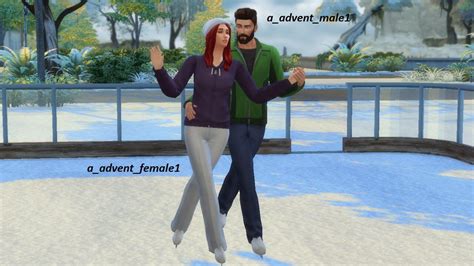 Ice Skating Pose Pack Sims4file