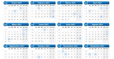 Calendario 2021 Con Semanas Numeradas Calendario Feb 2021