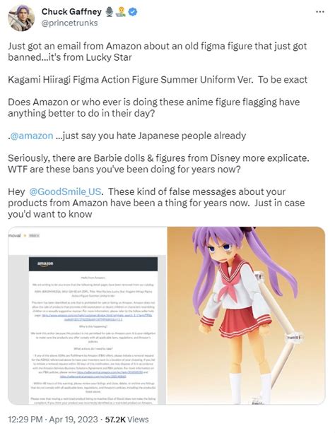 Amazon Unleashes New Wave Of Anime Figure Bans Claims They Promote