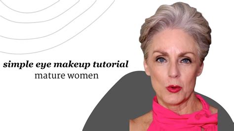 Simple Eye Makeup For Mature Women Youtube