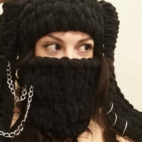 Knit Bunny Balaclava Rabbit Ski Mask Crochet Balaclava Etsy Israel