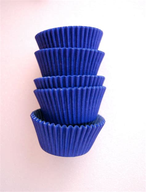 Navy Cupcake Liners Navy Blue Solid Muffin Cupcake Liners Paper Case