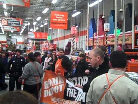 It will be determined by the answer to the brief questionnaire. Occupy Atlanta mic checks Home Depot - YouTube