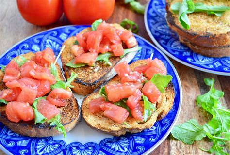 Italian Inspired Garlic Olive Oil Bruschetta