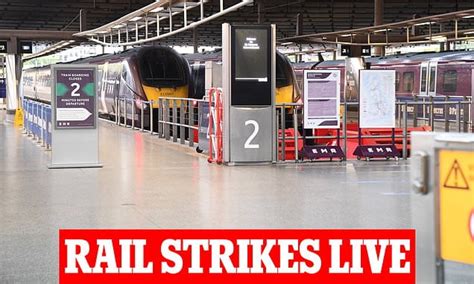 Rail Strike News Live Latest Train And TfL Tube Updates With Running Status Sound Health And