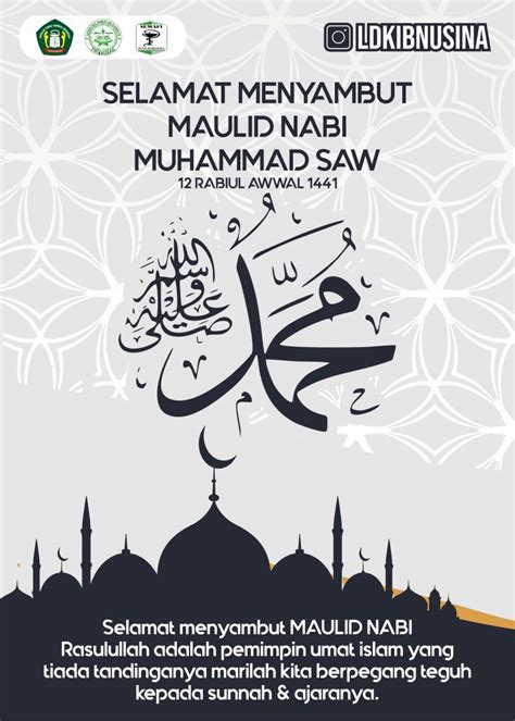 Poster Maulid Nabi Muhammad Saw