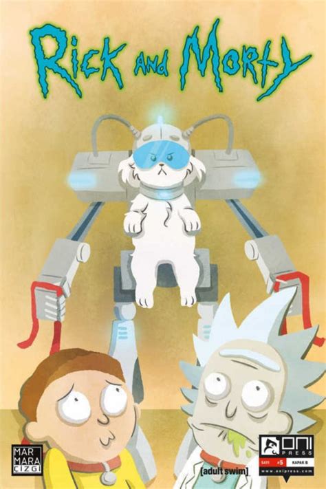 Rick And Morty Turkey Variant Cover No05 Brand New Comic Books