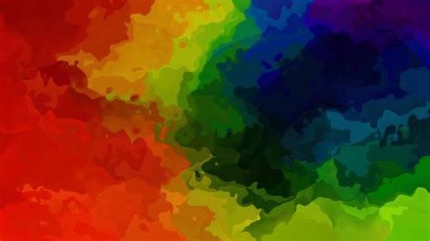 Abstract Animated Stained Background Seamless Loop Video Watercolor