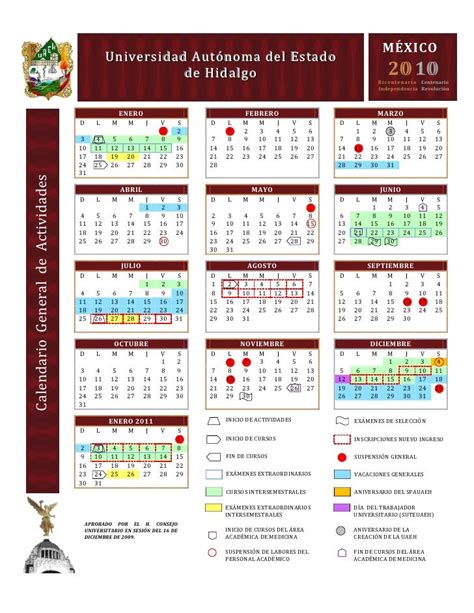 Calendario 2010